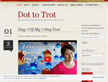 Tablet Screenshot of dottotrot.com